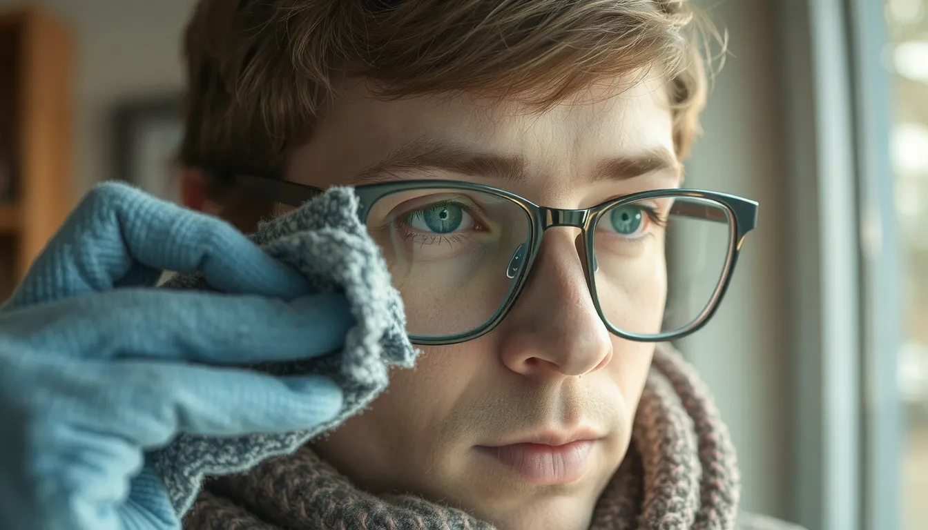 buée sur les lunettes
