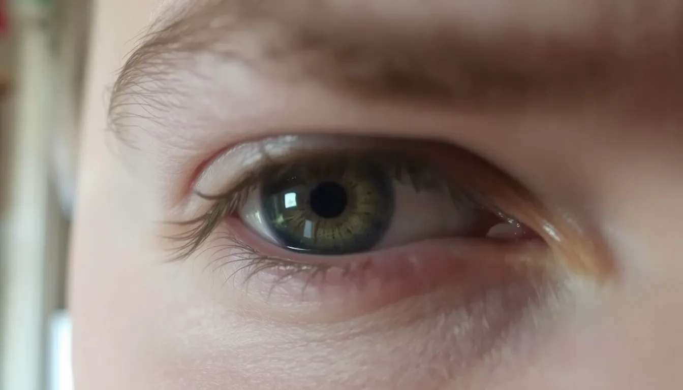 éblouissement des yeux