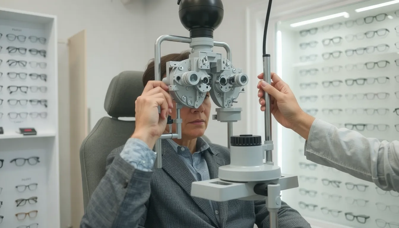 examen de vue opticien