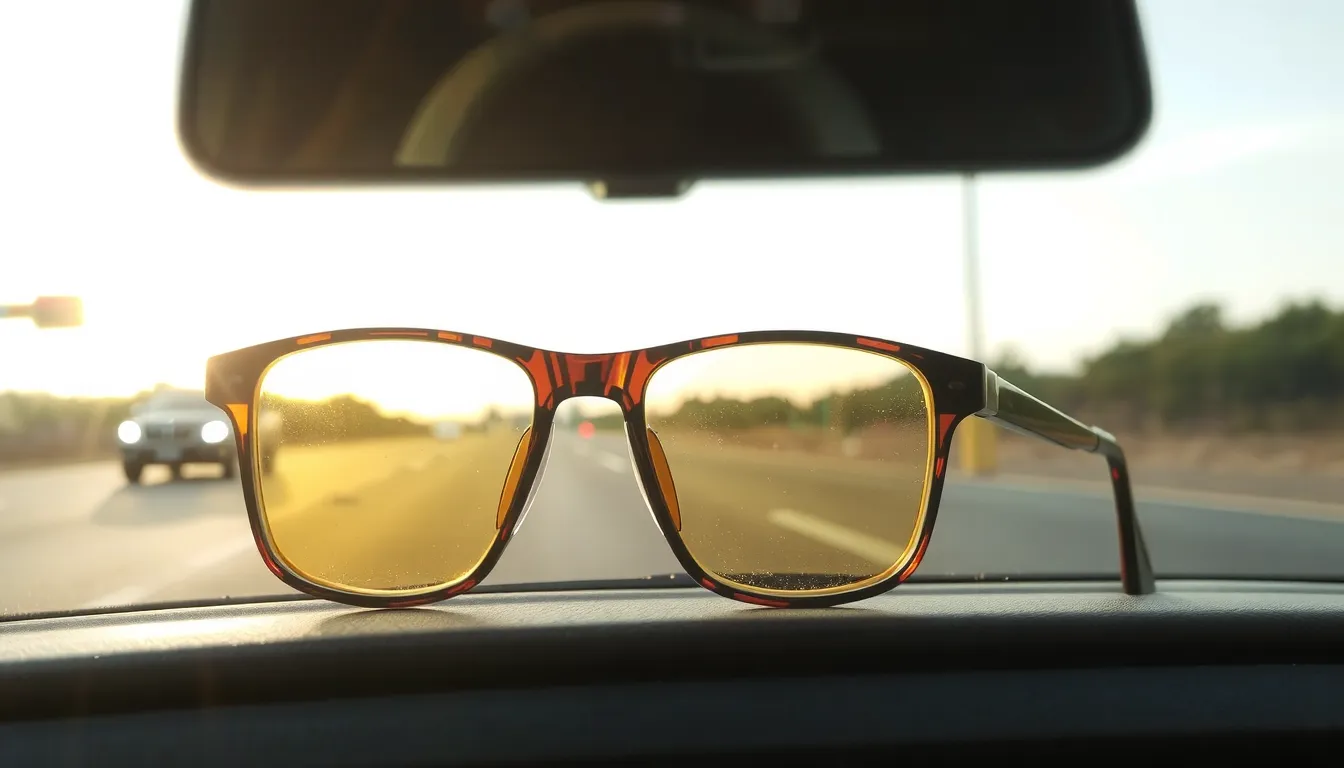 lunette pour la conduite