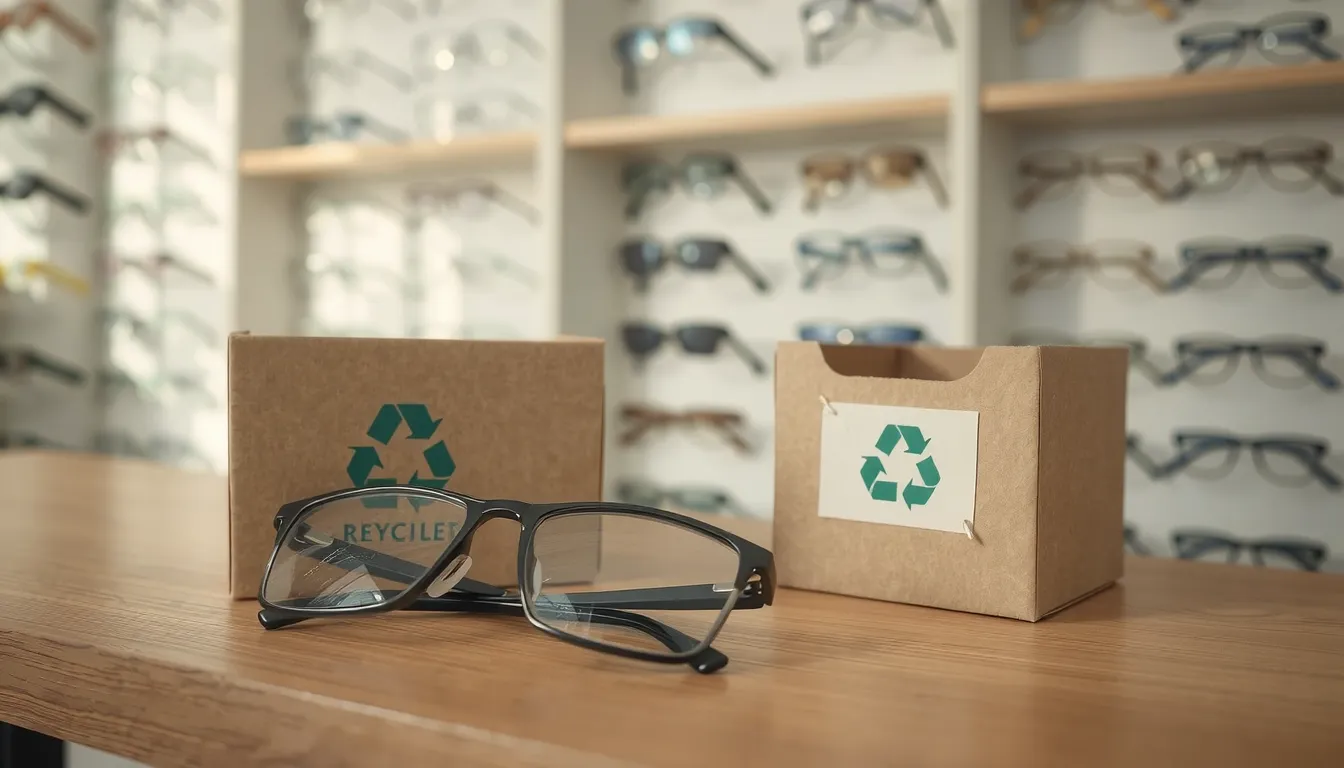 recycler les lunettes de vue