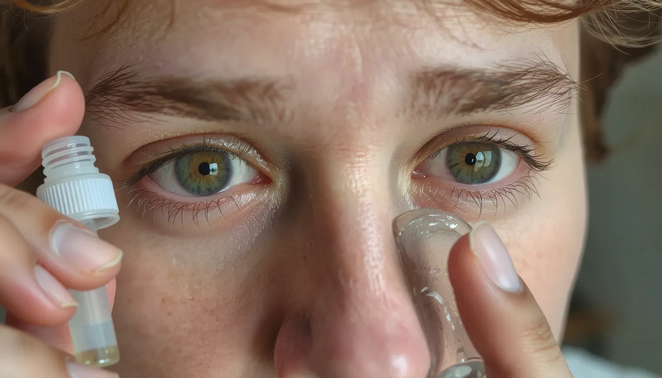 yeux vitreux cause